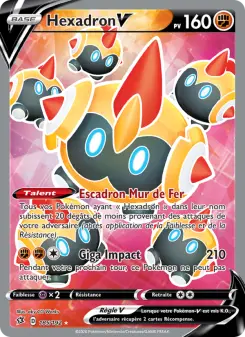 Carte Pokémon Hexadron V