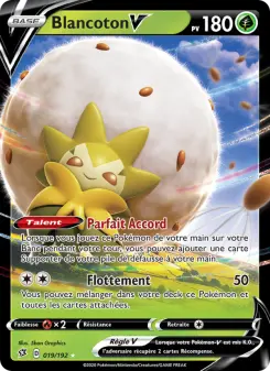 Carte Pokémon Blancoton V