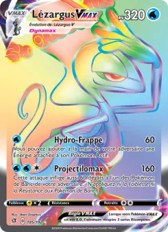 Carte Pokémon Lézargus VMAX