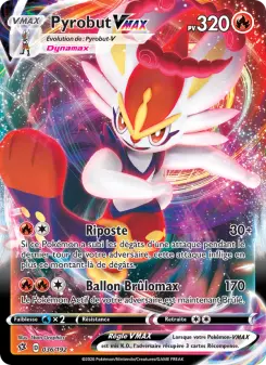 Carte Pokémon Pyrobut VMAX