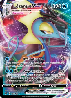 Carte Pokémon Lézargus VMAX