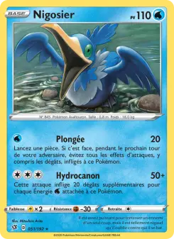 Carte Pokémon Nigosier