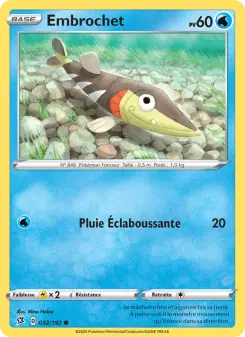 Carte Pokémon Embrochet