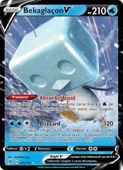 Carte Pokémon Bekaglaçon V