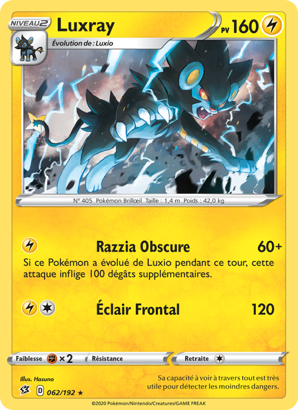 Luxray from Clash des Rebelles