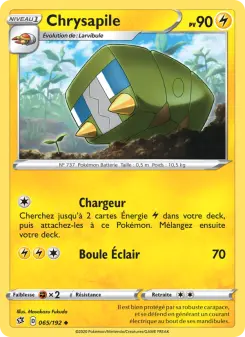 Carte Pokémon Chrysapile