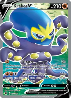 Carte Pokémon Krakos V