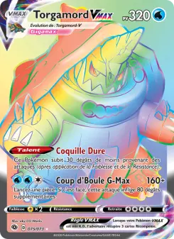 Carte Pokémon Torgamord VMAX