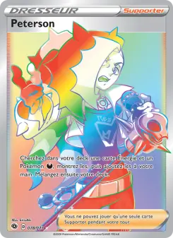 Carte Pokémon Peterson