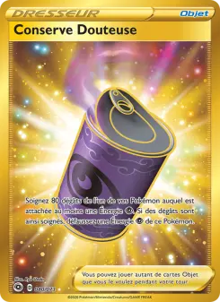 Carte Pokémon Conserve Douteuse