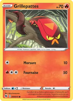 Carte Pokémon Grillepattes