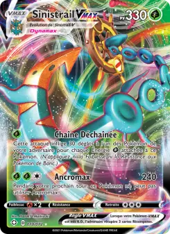 Carte Pokémon Sinistrail VMAX