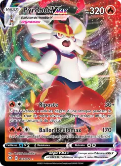 Carte Pokémon Pyrobut VMAX