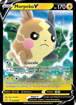 Carte Pokémon Morpeko V