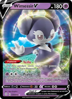 Carte Pokémon Wimessir V