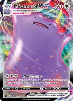 Carte Pokémon Métamorph VMAX