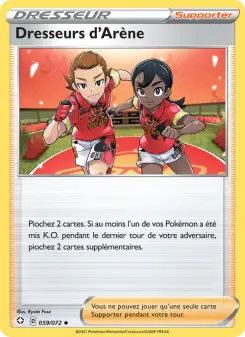Carte Pokémon Dresseurs d'Arène