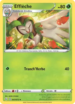 Carte Pokémon Efflèche