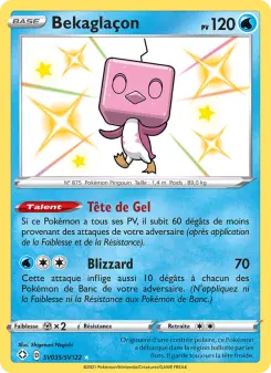 Carte Pokémon Bekaglaçon
