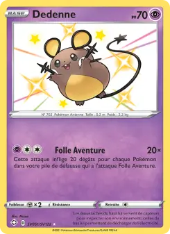 Carte Pokémon Dedenne