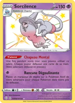 Carte Pokémon Sorcilence