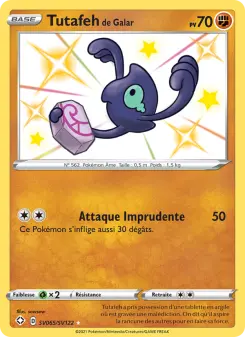 Carte Pokémon Tutafeh de Galar