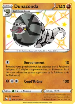 Carte Pokémon Dunaconda