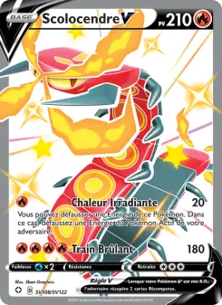 Carte Pokémon Scolocendre V