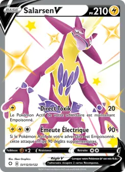 Carte Pokémon Salarsen V