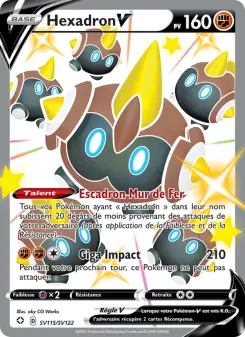 Carte Pokémon Hexadron V