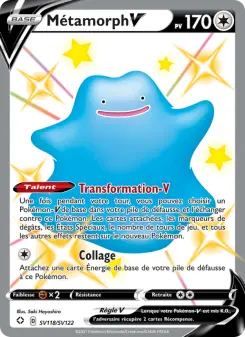 Carte Pokémon Métamorph V