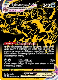 Carte Pokémon Éthernatos VMAX