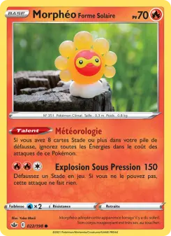 Morphéo Forme Solaire