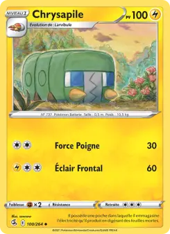 Carte Pokémon Chrysapile