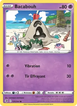 Carte Pokémon Bacabouh