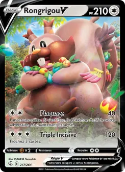 Carte Pokémon Rongrigou V