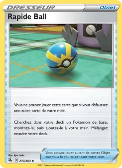 Carte Pokémon Rapide Ball