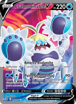 Carte Pokémon Crabominable V