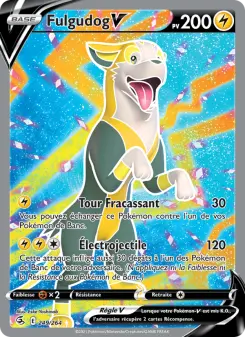 Carte Pokémon Fulgudog V