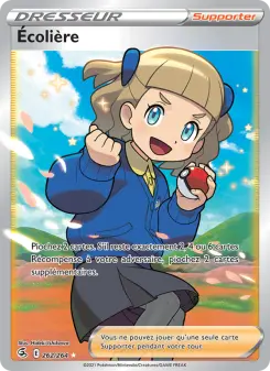 Carte Pokémon Écolière