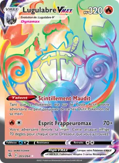 Carte Pokémon Lugulabre VMAX