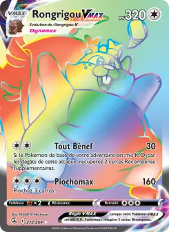Carte Pokémon Rongrigou VMAX