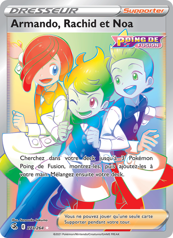 Armando, Rachid et Noa