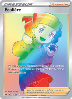 Carte Pokémon Écolière