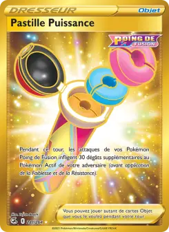 Photo carte Pokemon Pastille Puissance Poing de Fusion 281/264