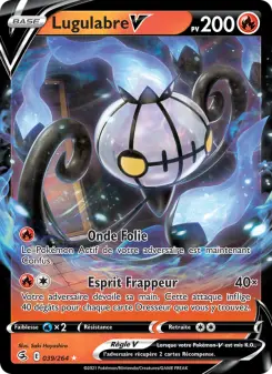 Carte Pokémon Lugulabre V