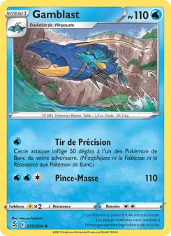 Carte Pokémon Gamblast