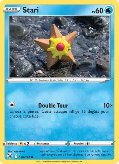 Photo carte Pokemon Stari Stars Étincelantes 30/172