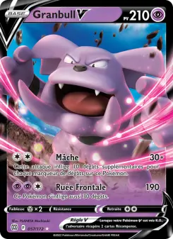 Carte Pokémon Granbull V