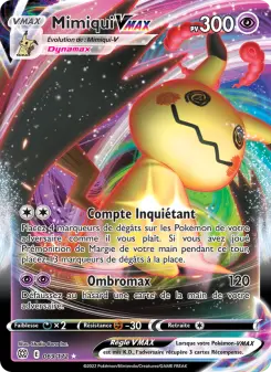 Carte Pokémon Mimiqui VMAX